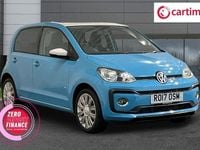 Used VW up! high up! 90 HP (66 kW) 2017 Blue Hatchback