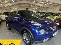 Used Nissan Juke N-Connecta 117 HP (86 kW) 2017 Blue SUV