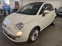 Used Fiat 500C Lounge 2014 White Cabriolet