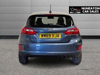 Usado Ford Fiesta Titanium 100 HP (73 kW) 2020 Azul Citadino