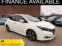 Used Nissan Leaf N-Connecta 110 kW (150 HP) 2020 White Hatchback