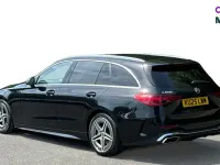 Used Mercedes C200 AMG line 200 HP (147 kW) 2025 Black Estate