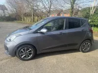 Begagnad Hyundai i10 Premium 83 HK (61 kW) 2017 Grå Halvkombi