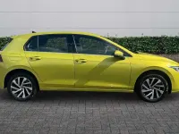 New VW Golf VIII Style 2026 Lime yellow Hatchback