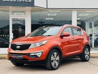 Used Kia Sportage 114 HP (83 kW) 2015 Orange SUV