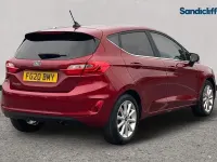 Gebraucht Ford Fiesta Titanium 95 PS (69 kW) 2020 Rot Kleinwagen