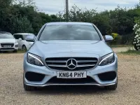 Used Mercedes C250 AMG line 204 HP (150 kW) 2014 Silver Sedan