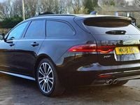 Used Jaguar XF Sportbrake R-Sport 180 HP (132 kW) 2018 Black Estate