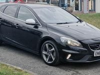 Used Volvo V40 R-Design 2016 Black Hatchback