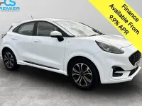 Used Ford Puma ST-Line 125 HP (91 kW) 2024 Frozen white (premium paint) SUV