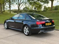 Used Audi A6 S-Line 2013 Black Sedan