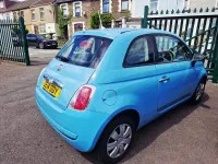 Used Fiat 500 S 69 HP (50 kW) 2014 Blue Hatchback