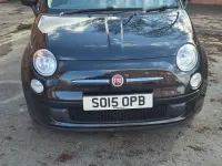 Used Fiat 500 Pop 69 HP (50 kW) 2015 Black Hatchback