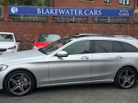 Used Mercedes C350e Premium Plus 2015 Silver Estate