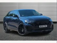 Used Audi Q8 Black Edition 286 HP (210 kW) 2025 Navarra blue SUV
