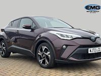 Used Toyota C-HR Design 122 HP (89 kW) 2022 Mauve/purple SUV