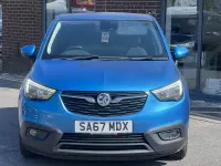 Used Vauxhall Crossland X S 99 HP (72 kW) 2017 Blue SUV
