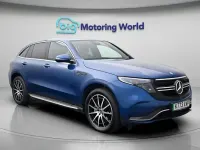 Used Mercedes EQC400 AMG line 300 kW (408 HP) 2023 Blue SUV