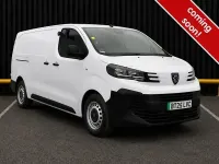 New Peugeot e-Expert 100 kW (136 HP) 2025 White Van