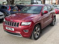 Used Jeep Grand Cherokee Overland 247 HP (181 kW) 2015 Red SUV