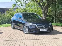 Used Mercedes E220 AMG line 197 HP (144 kW) 2025 Black Estate