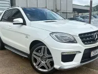 Used Mercedes ML63 AMG AMG 525 HP (386 kW) 2014 White SUV