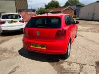 Used VW Polo Edition 60 HP (44 kW) 2013 Red Hatchback