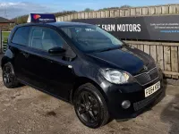 Used Skoda Citigo 75 HP (55 kW) 2014 Black Hatchback