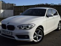Used BMW 116 Sport Line 116 HP (85 kW) 2017 White Hatchback
