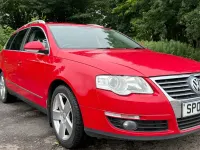 Used VW Passat SEL 2007 Red Estate