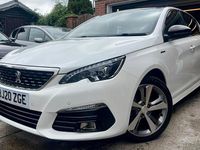 Used Peugeot 308 GT-line 2020 White Hatchback