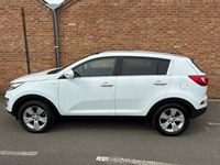 Begagnad Kia Sportage 2012 Vit SUV