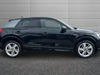 Used Audi Q2 S-Line 150 HP (110 kW) 2023 Mythos black SUV