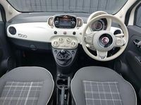 Używany Fiat 500 Lounge 69 KM (50 kW) 2017 Biały Hatchback