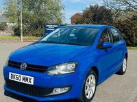 Used VW Polo SE 85 HP (62 kW) 2010 Blue Hatchback