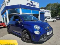 Used Abarth 595 145 HP (106 kW) 2018 Blue Hatchback
