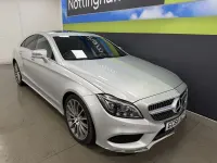 Used Mercedes CLS350 AMG line 258 HP (189 kW) 2016 Silver Coupe