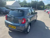 Used Nissan Micra Acenta 80 HP (58 kW) 2014 Grey Hatchback