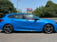Used BMW 118 M Sport 134 HP (98 kW) 2023 Blue Hatchback