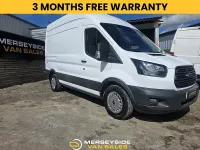 Used Ford Transit 130 HP (95 kW) 2018 White Van