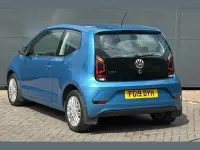 Used VW up! move up! 58 HP (42 kW) 2019 Blue Hatchback