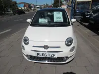 Used Fiat 500 Lounge 69 HP (50 kW) 2016 White Hatchback