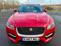 Used Jaguar F-Pace R-Sport 2018 Red SUV