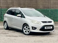 Used Ford Grand C-Max Zetec 115 HP (84 kW) 2011 Silver MPV