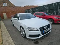 Used Audi A7 Black Edition 2014 White Hatchback