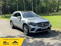Used Mercedes GLC250 AMG line 2017 Silver SUV