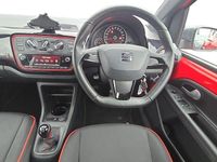 Used Seat Mii FR-Line 73 HP (53 kW) 2018 Red Hatchback