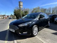 Używany Ford Focus Titanium 125 KM (91 kW) 2017 Czarny Hatchback
