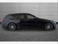 Used Mercedes E220 AMG line 191 HP (140 kW) 2020 Obsidian black Estate