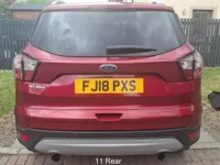 Used Ford Kuga Titanium 120 HP (88 kW) 2018 Red SUV